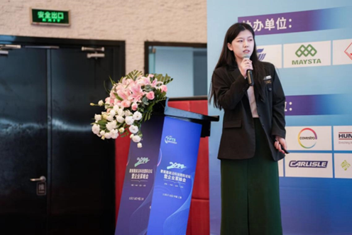 (图为天天化工网聚醚产业链高级分析师 孙芳婷女士)