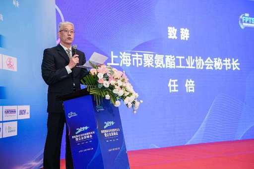 (图为上海市聚氨酯工业协会 任倍秘书长)