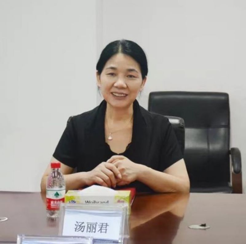 昊志機電董事長湯麗君。圖片來源:昊志機電公衆號