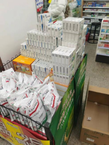药店感冒药畅销(图片来源:记者拍摄)