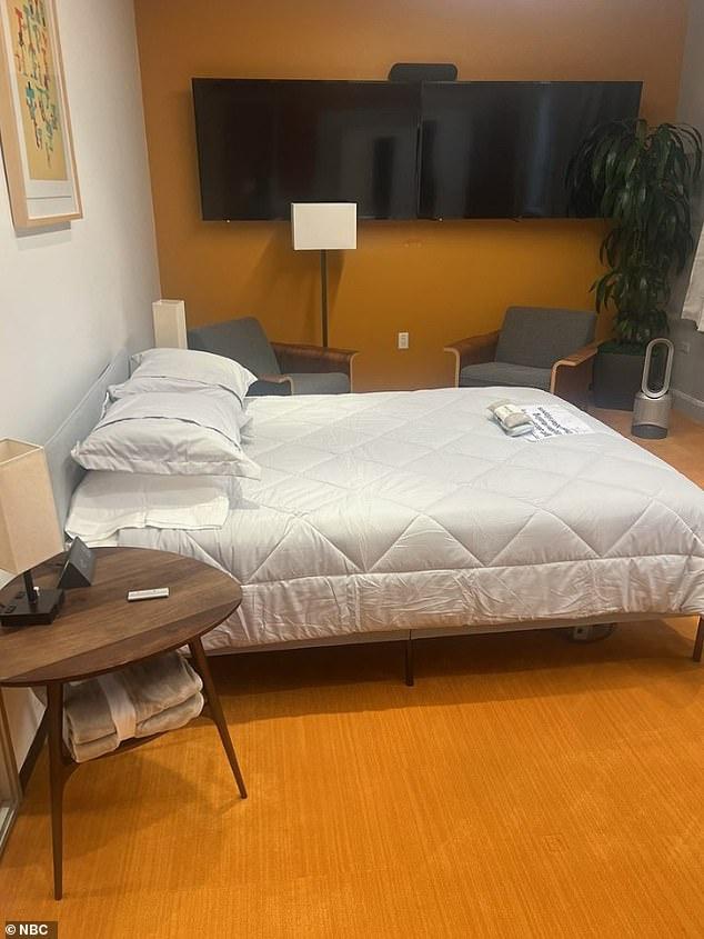 推特为员工安装的卧室。图/外媒