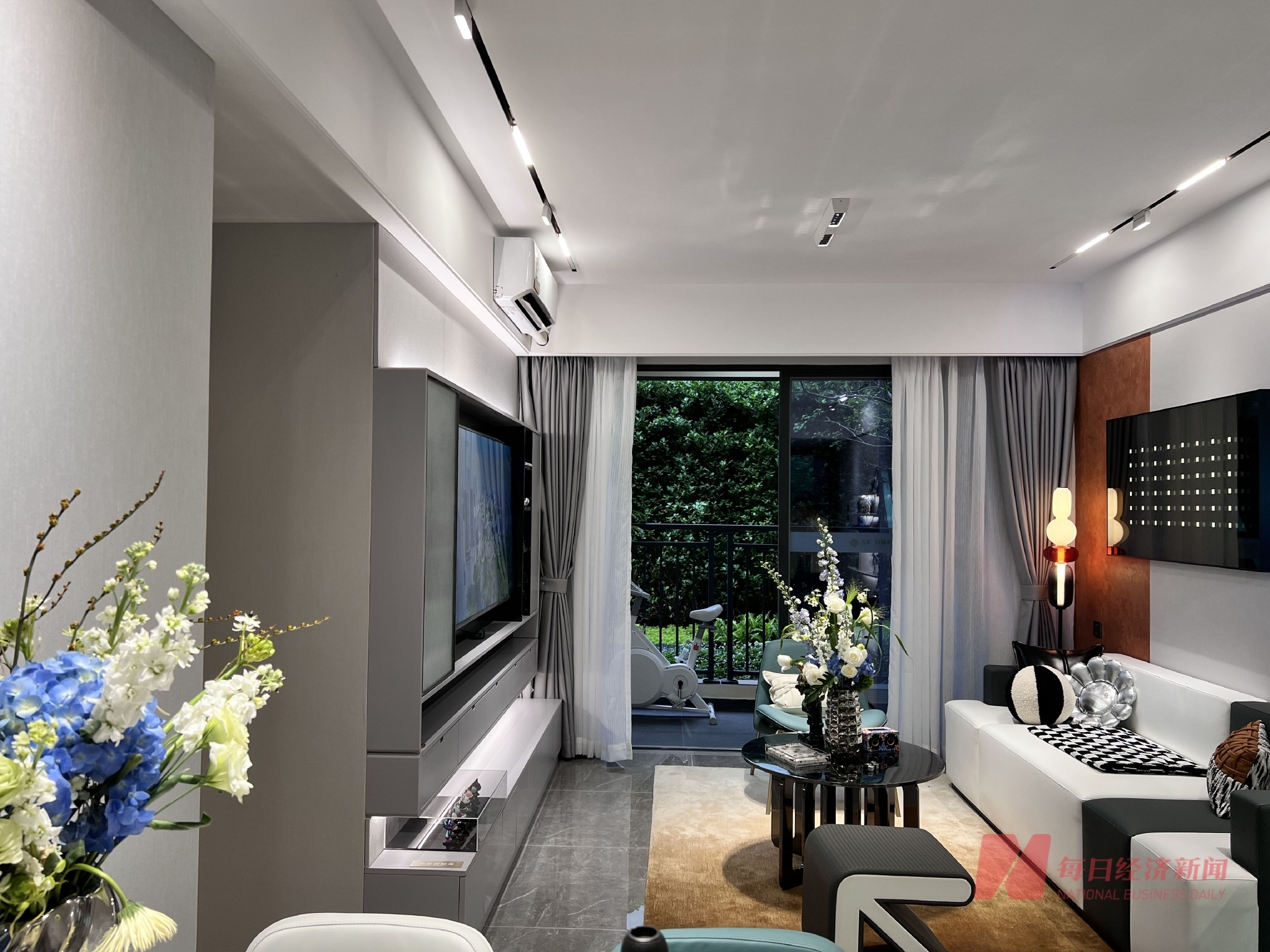 萬境水岸項目樣板間 圖片來源:每經記者 黃婉銀 攝