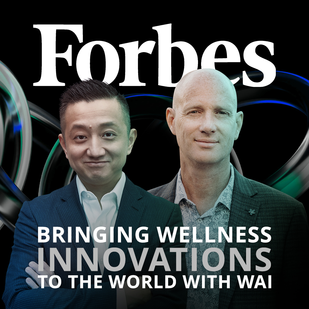 WAI源健康研究院联合发起人Warren Liu(左)和Greg Macpherson(右)
