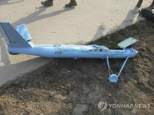 韩联社发布的朝鲜无人机资料图