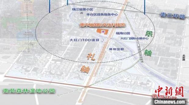曾经的北京大红门服装商贸城变身为“空间+投资+服务”于一体的国际文化科技园区。 北京市丰台区供图