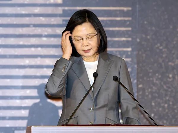 蔡英文(图片来源:台湾“中时新闻网”)