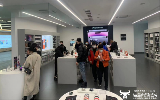 春节期间消费者在重庆JD Ehome店内选购Apple产品