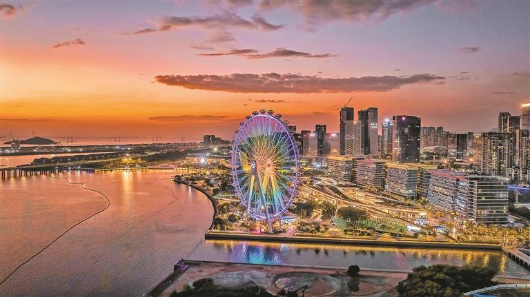 深圳歡樂港灣。 (受訪景區提供)