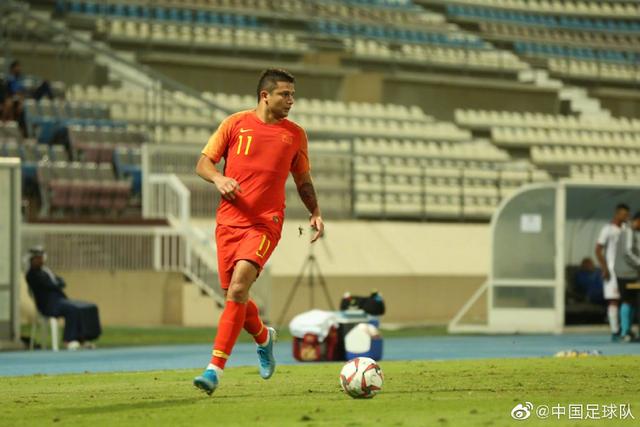 (归化球员艾克森,图片源自中国足球队)