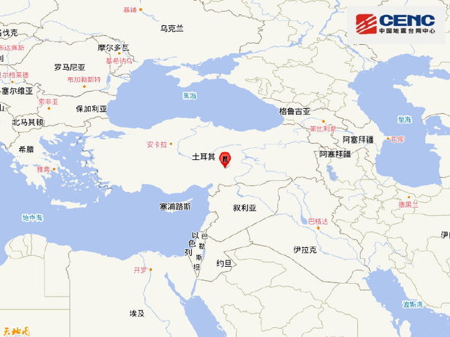 圖片來源：中國地震台網