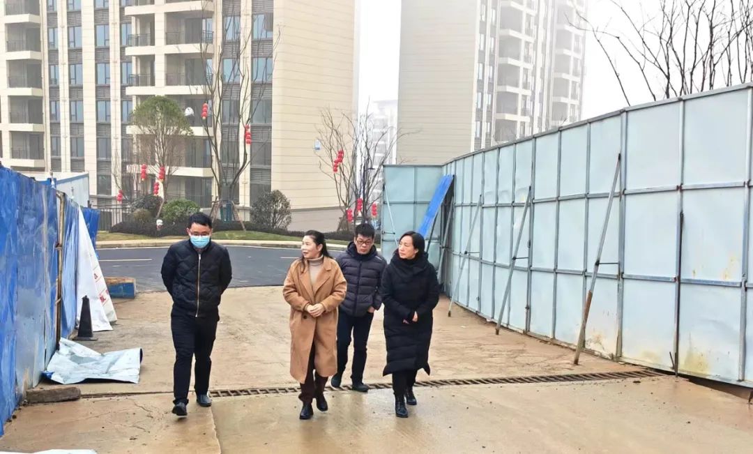 (陈俊一行调研龙里碧桂园凤凰城项目)