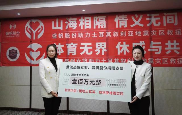 武汉标志设计（武汉企业捐资百万元援助土、叙地震灾区）武汉捐款名单公布企业排名，