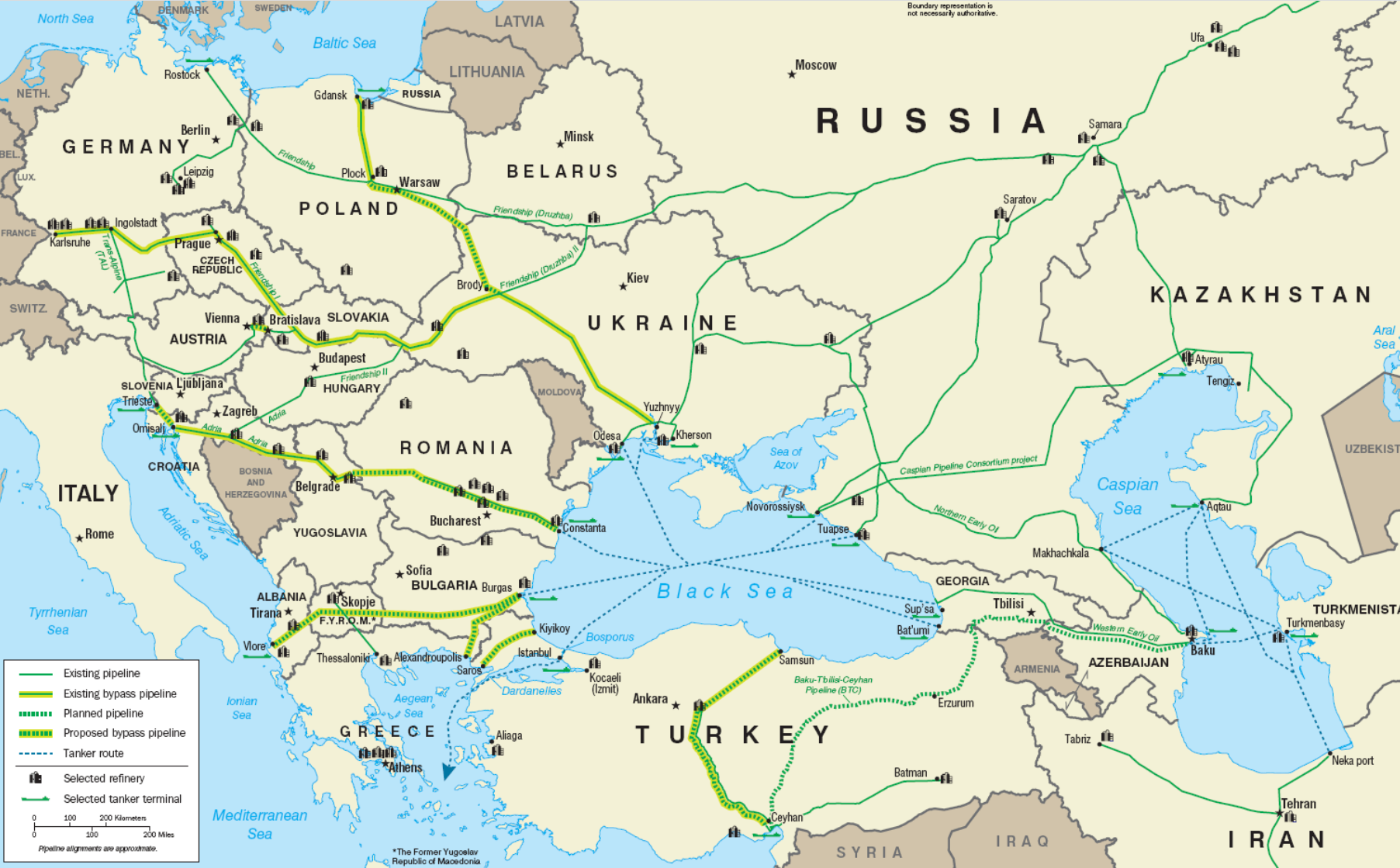 德国将途经俄罗斯进口哈萨克斯坦原油 直言“调和油”也无妨