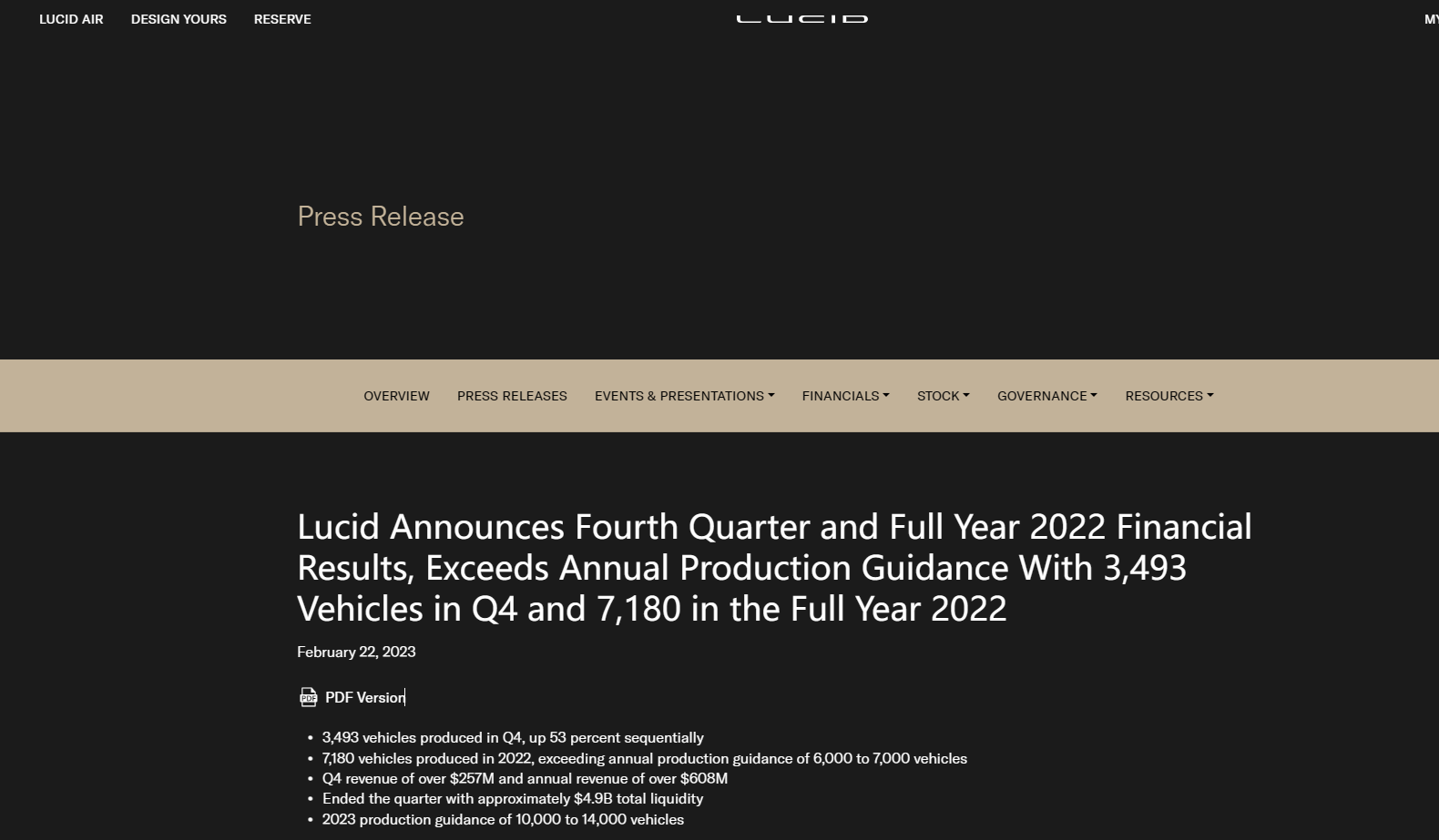图源:Lucid官网
