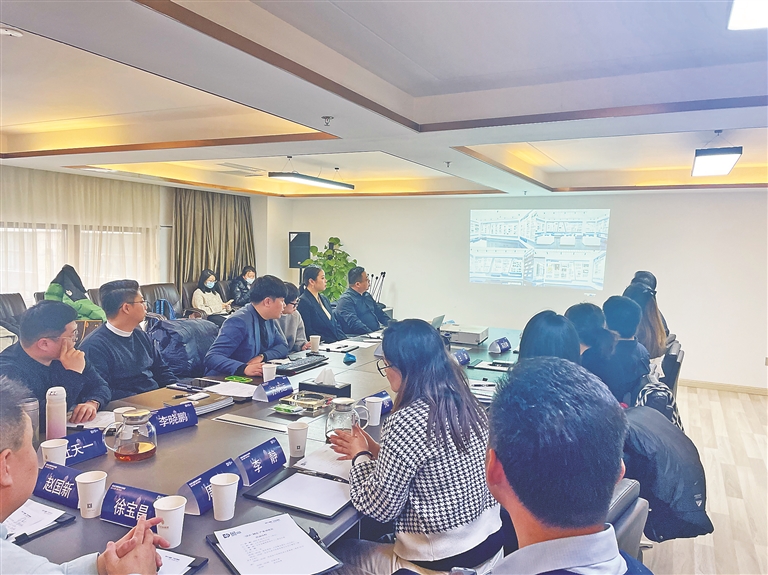 对接会现场。本报记者 孙铭阳摄