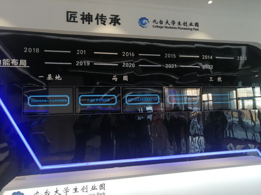 九台大学生创业园介绍。新华网发