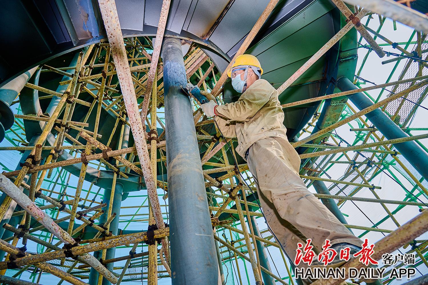 海南东寨港科研观测塔“月之塔”项目基础工程完工3 海南东寨港科研观测塔“月之塔”项目基础工程完工