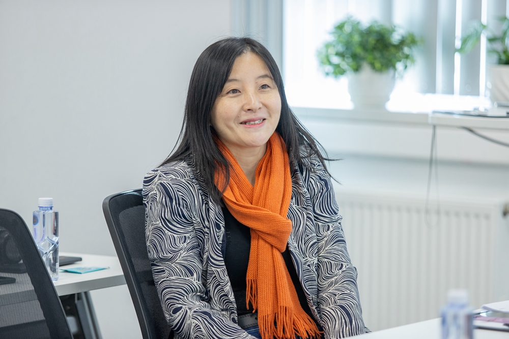 博世底盘控制系统中国区总裁张颖;图片来源:博世