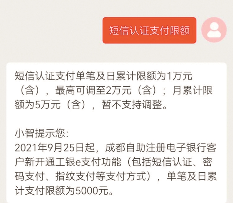 短信认证支付限额调整方法有哪些