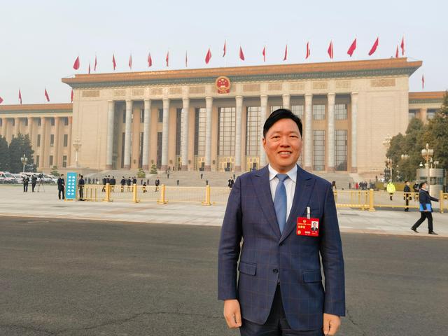 全国政协委员、步步高集团董事长王填。受访者供图