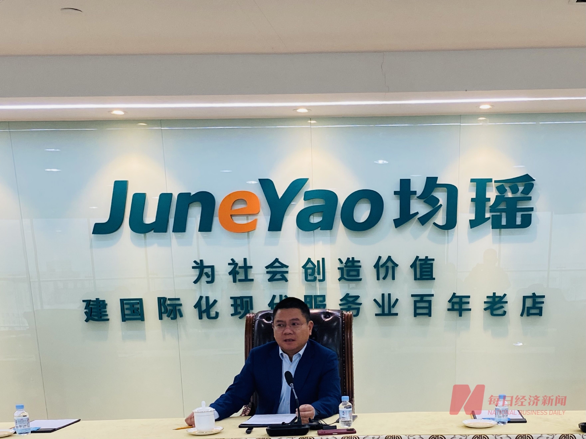 吉祥航空董事长王均金 图片来源:每经记者 舒冬妮 摄(资料图)