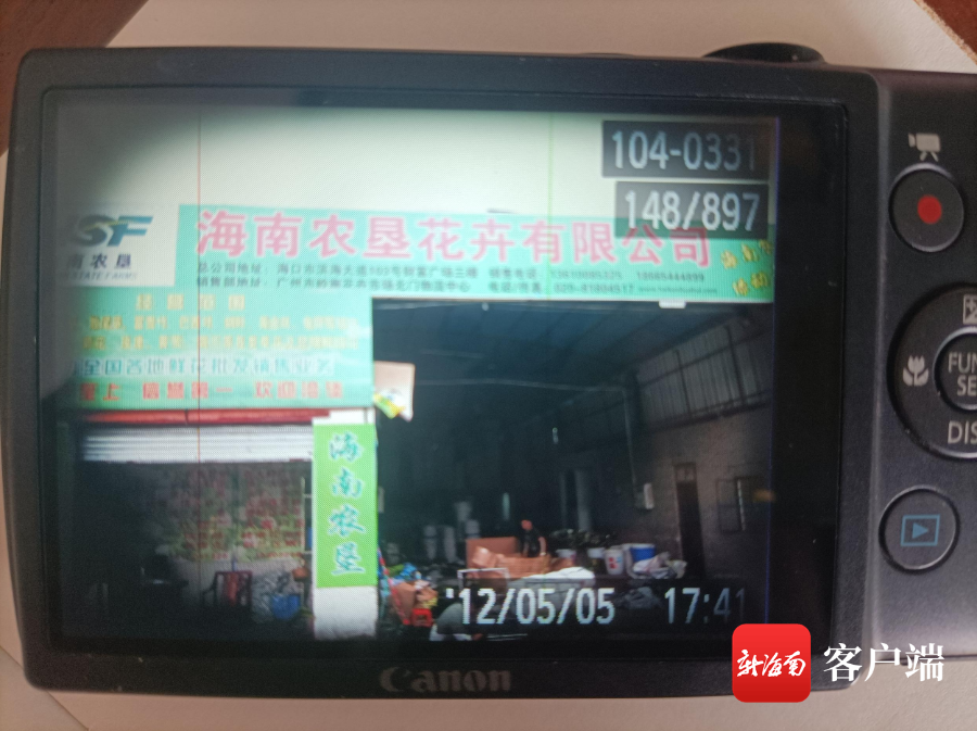 海南切叶曾在广州岭南市场开设档口