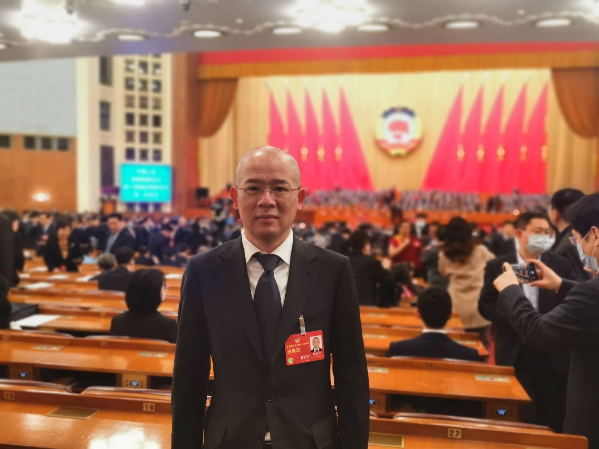 全国政协委员、美锦能源董事长姚锦龙 图片来源:公司供图