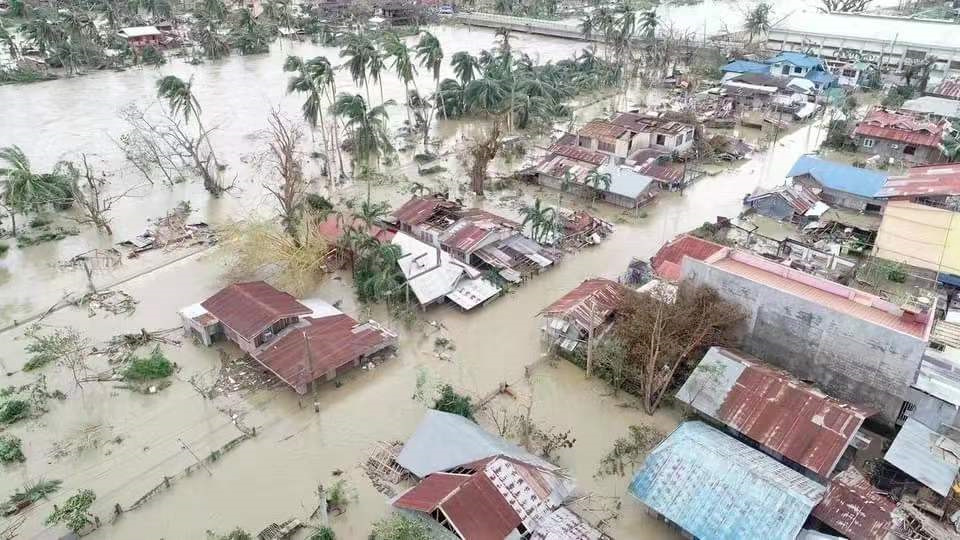 台风“雷伊”肆虐菲律宾 图/羊城晚报
