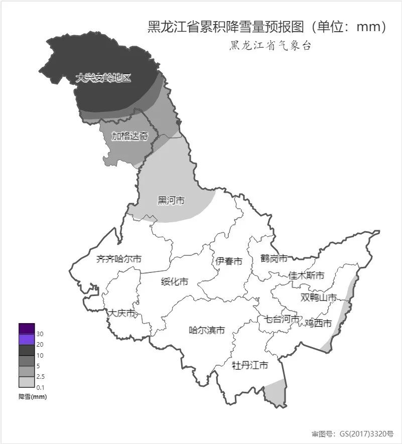 局地暴雪!黑龙江省将迎降雪+降温+大风天气