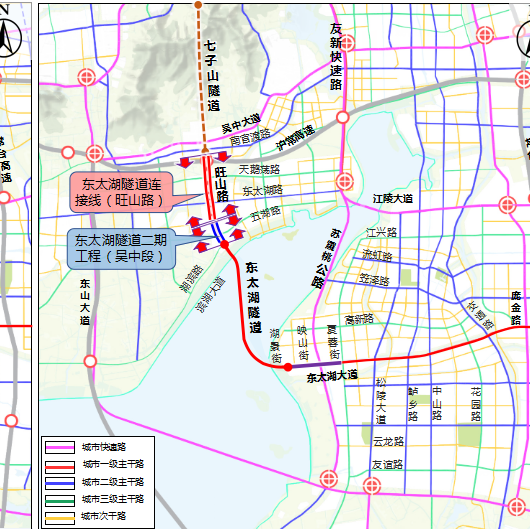 年内开工!东太湖隧道二期及旺山路连接线来了!|早安,苏州