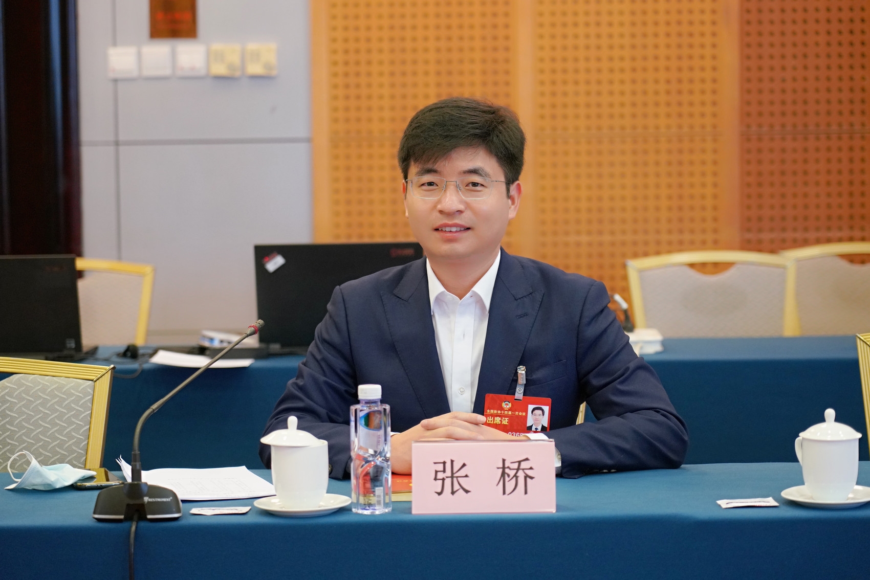 全国政协委员、农工党江苏省委会副主委、苏州市副市长张桥。受访者供图