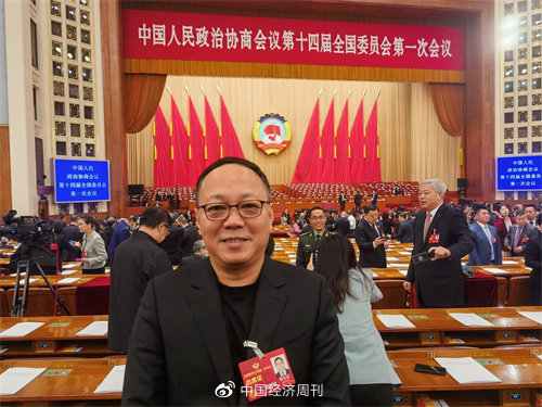 (全国政协委员、中国电影集团公司董事长傅若清,受访者供图)