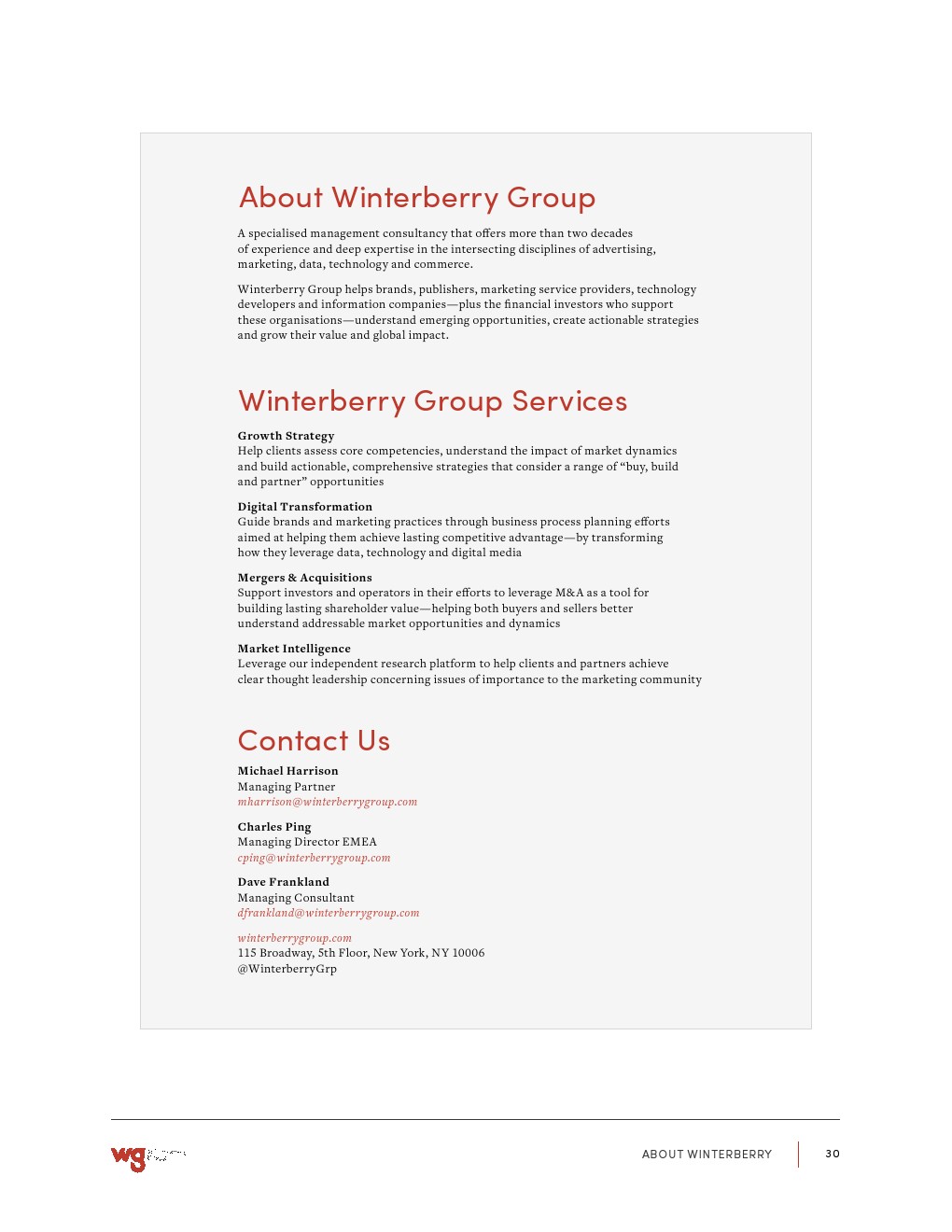 Winterberry Group