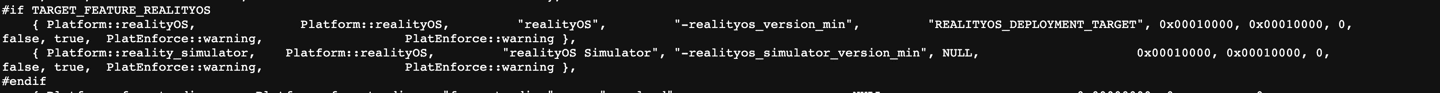 苹果在GitHub上的开源代码出现新的“realityOS”引用
