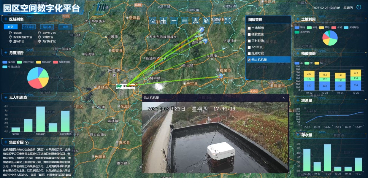 瓮福(集团)有限责任公司园区空间数字化平台