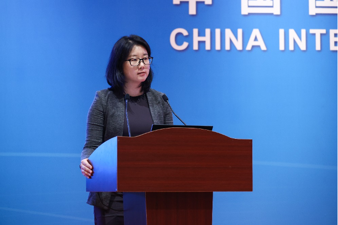 专委会副会长单位斯凯奇中国企业传播总监郭雪子发言
