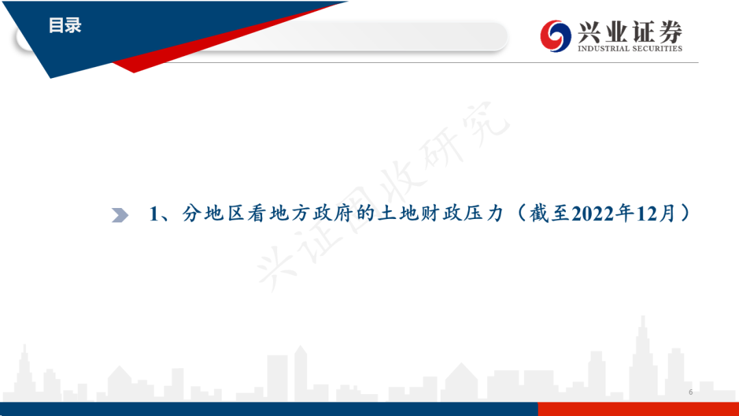 【兴证固收.信用】各地区土地财政压力触底了吗?——地级市维度跟踪
