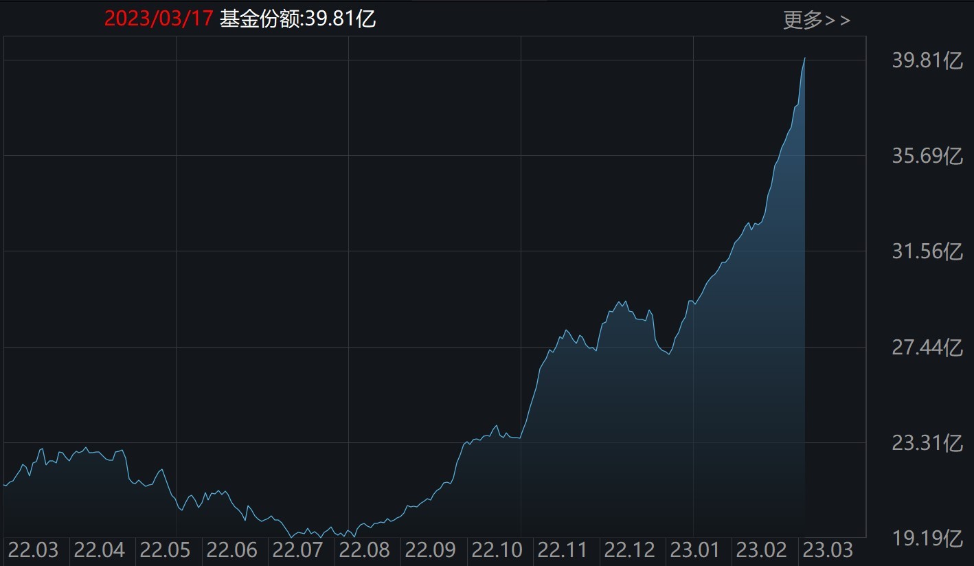 新能源ETF(516160)份額變化