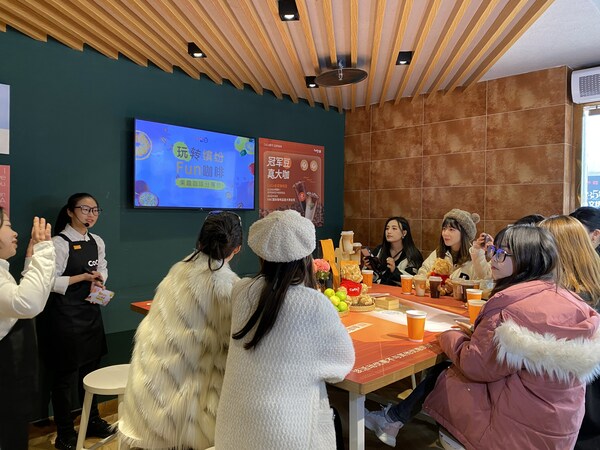 图4:CoCo都可成都咖啡分享会
