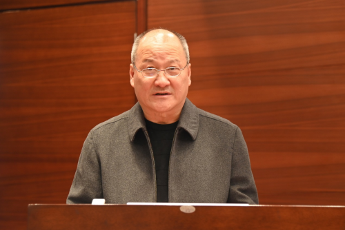 张封岭会长介绍南阳张仲景学术研究发展