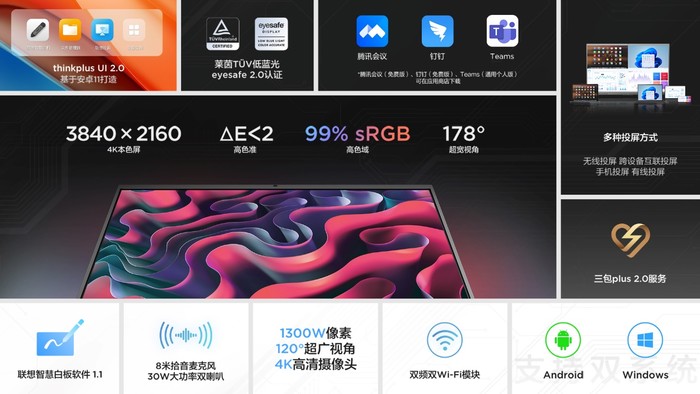 联想thinkplus会议平板S+新品发布，刷新混合办公会议体验