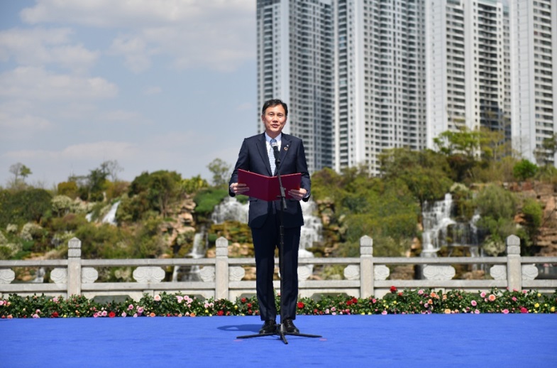 花王(中国)投资有限公司董事长竹安将致辞