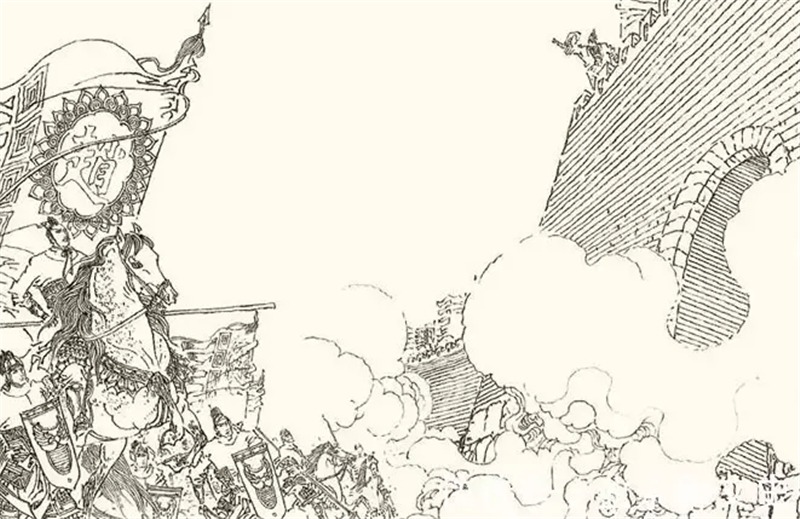 赵匡胤一战夺滁州。来源:连环画
