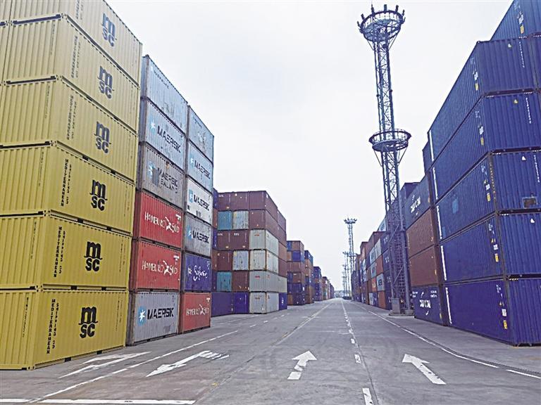 龙潭港区专用铁路集装箱场站