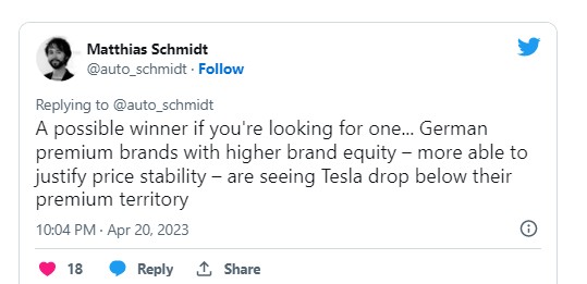 面对特斯拉掀起的价格战,有“勇士”选择应战,有“逆行者”坚持高端