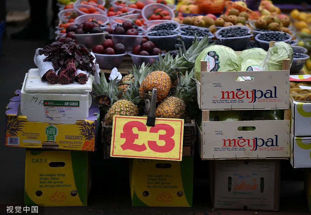 英国央行经济学家：英国企业和国民需接受自身“越来越穷”的事实