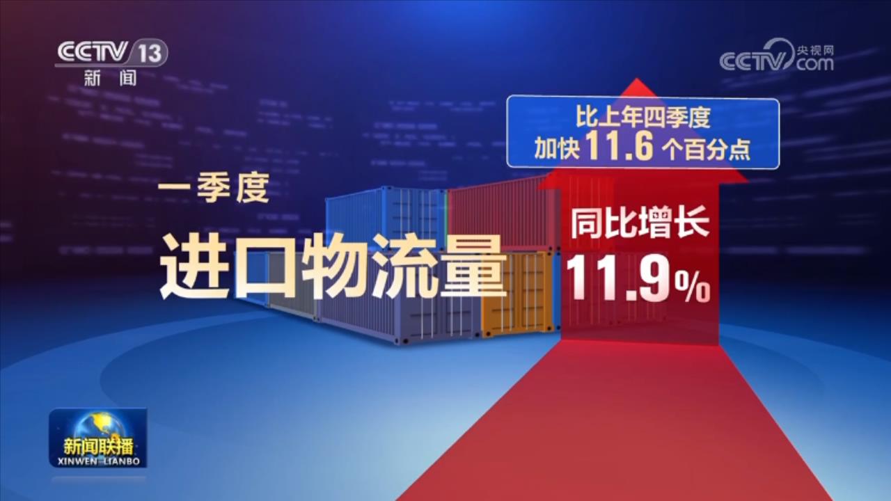 一季度物流需求加快恢复 实现平稳开局