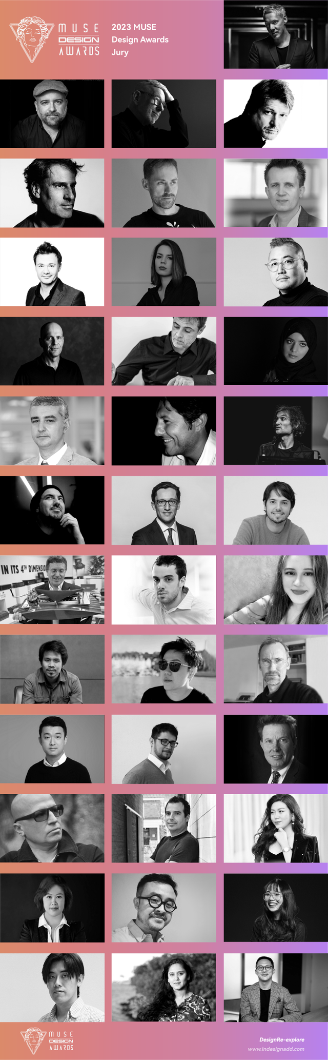 ▲ 2023 Muse Design Awards部分评审