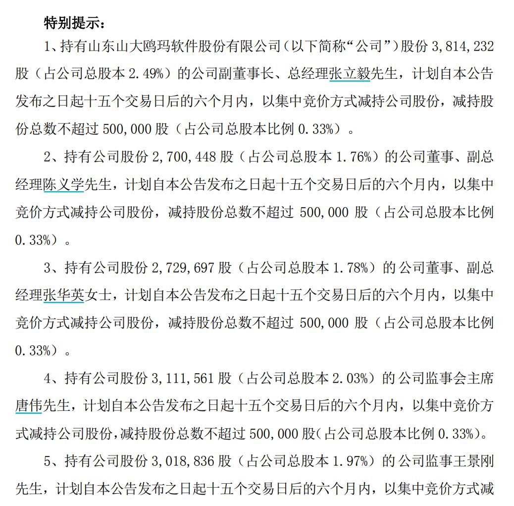 利空来了！白天跳水，晚上AI、中字头大牛股宣布减持了