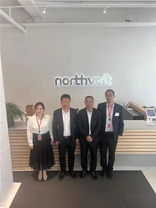 图2:陈秀峰董事长一行拜访Northvolt